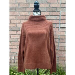 NWT Madewell Women’s Mock Turtleneck Sweater, Large